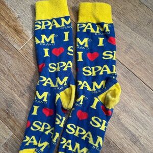 I love Spam socks!